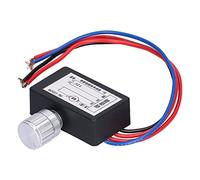 DC Motor Speed Controller Electronic Speed Switch PWM Monitor Dimmer Governor 12V DC Motor Speed Controller for Exhaust Fan