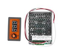 DC Motor Speed Controller, PWM Digital Display, 12V - 80V 30A, Multipurpose Speed Switch for Light Brush Fan - Accurate Speed Control, PWM Modulation, Versatile Motor and LED Use