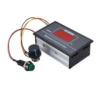 DC Motor Speed Controller, PWM Motor Speed Regulator, Speed Adjustable Stepless Governor Regulator, DC 6-60V 6V 12V 24V 48V 30A, Adjustable Potentiometer with Digital Display and PWM Speed Control