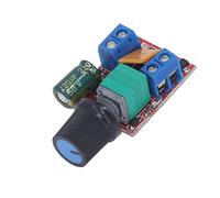 DC Motor Speed Controller with 0 100 Percent Stepless Speed Regulation | Achieve accurate and stable operation with this PWM controller featuring self recovery for smooth no noise motor control