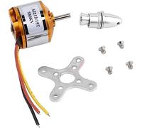 Dc motors,Micro Motors,A2212 Brushless Motor for RC Aircraft Plane,930KV 1000KV 1400KV 2200KV 2700K,Multi-copter Outrunner Motor(Speed(RPM):1400KV) (Size : 930KV)(930KV)