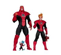DC Multiverse Action Figures Pack of 2 Atrocitus and Red Lantern Corps 18 cm