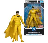 DC Multiverse - Batman (Yellow Suit) Red Platinum Chase - McFarlane Toys Figure