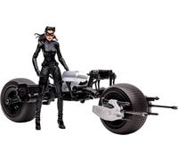DC Multiverse Dark Knight Catwoman Batpod Vehicle & Figure Set McFarlane Toys
