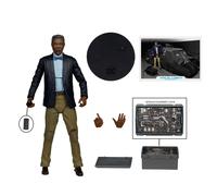 DC Multiverse Vehicle Tumbler with Lucuis Fox (The Dark Knight) (Gold Label)