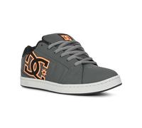 DC Net Skate Shoes - Grey/Black/Orange