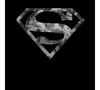 DC Originals Marble Superman Logo Men's T-Shirt - Black - S