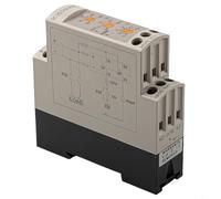DC Overvoltage And Undervoltage Protection Relay DVRD Series For DC 12V-48V Circuits,Adjustable Trip Delay 0.1-15s,Dual LED Status Indicators,2 NO/NC Contact Sets(DC24V)