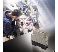 DC Overvoltage Undervoltage Protector DVRD Series DIN Rail Voltage Monitoring For Relay for DC 12V 24V 36V 48V Circuits with Adjustable Delay and LED Status(DC24V)