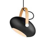 DC Pendant Ø26 Black/ Oak