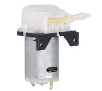 DC Peristaltic Pump, Mini Dosing Self Priming Liquid Pump, Aluminum Alloy Peristaltic Dosing Pump with Variable Flow Direction for Aquarium Biochemical Analysis 12V