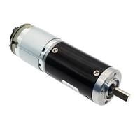 DC Planetary Gear Motor Encoder, 28MM Diameter, High Torque Speed Reducer, CW/CCW Direction, 24V, 1:100 Gear Ratio for DIY Robots and Curtain Balance Systems