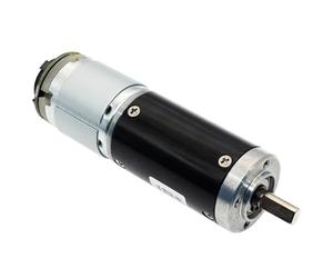 DC Planetary Gear Motor Encoder, 28MM Diameter, High Torque Speed Reducer, CW/CCW Direction, 24V, 1:100 Gear Ratio for DIY Robots and Curtain Balance Systems