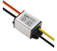 DC Power Converter 12V to 6V Converter Step Down Volt Module Power Supply Car Power Converter DC 9V-22V 12V to DC 6V Buck Voltage Regulator 3A 18W Waterproof (1PCS)
