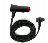 DC Power Cord Power Cable 11.5 ft Length 12V/24V for Car Refrigerator Car Fridge Freezer Compatible with Alpicool, Bodega, Euhomy, BougeRV, ARB, Dometic, ICECO, Setpower, JoyTutus (DC-7-Shaped Angled)