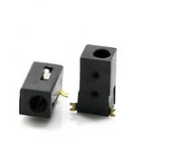 DC Power Jack Socket 2 Pin SMD DIP Female Connector DC-096 For Phones And Small Electronic Devices Accessories (E,20pcs)