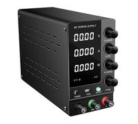 DC Power Supply,30V 10A DC Power Supply Lab Variable Adjustable Regulated Dc Bench Switching With A Heat Dissipation Fan (110V)