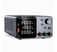 DC Power Supply Adjustable 30V 10A, Lab Bench Power Supply with Encoder Knob & USB-A/Type-c Fast Charging Interface, 4 Digit High Precision LED Display, Variable Switching Regulated Power Supplies