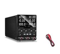 DC Power Supply, Dual-Channel, Variable Lab Regulated 30V 10A Output, Series Parallel Connection for Repairing Phones, High Precision, Wide Range