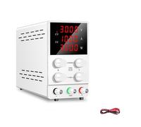 DC Power Supply Variable 30V 10A Adjustable Switching Regulated Bench Power Supply With High Precision 4-Digits LED Display 5V/2A USB Port Tes Precise Display(300W 30V 10A)