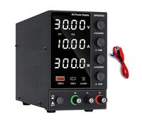 DC Power Supply Variable Lab Bench Power Source Adjustable With 4-Digits LED Power Display 30V 10A 60V 5A AC Switching Stabilized Bench Source DPS3010U Precise Display(DPS3010U 30V 10A)