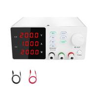 DC Power Supply With 4-Digit LED Display, 400V 1A High Precision School Programmable DC Lab Power Supply Adjustable Laboratory Bench Source 300V 200V 1A DIY for Laboratory,Test Faulty Motor,Repair