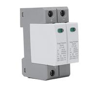 DC Protective Device 2P 40kA 1000V PV Protector, Modular Flame Retardant Arrester with Quick Response for Solar Power Systems, PC Housing