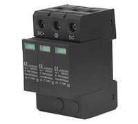 DC Protector 40kA 1000VDC, Photovoltaic Protection Device with Quick Response & Flame Retardant PC Housing, Modular 3P SPD for Solar PV Systems, IP20 Rating