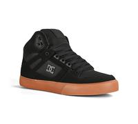 DC Pure High Top WC Skate Shoes - Black/Gum