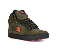 DC Pure High Top WC WNT Winterised Skate Shoes - Dusty Olive