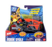 DC Robin & Robin Cycle 6" Figure Mattel JMD51