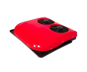 DC RV Air Conditioner - 12/24V Ultra-Thin, Cooling Only, 4-Outlet Vent, Intelligent Inverter with Remote Control for RVs, Campers & Heavy Trucks