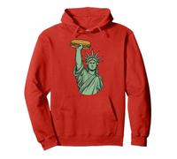 DC Sandwich Thrower Guy Resist Liberty Statue Anti-Ice Pullover Hoodie