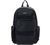 DC Shoes Adults Breed 25L External Skate Strap Travel Backpack Bag - Black