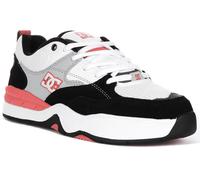 Dc Shoes Ascend Low Top Lace Up Skate Mens Trainers White Blue UK 7 - 12