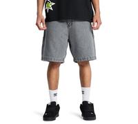 DC Shoes Baggy - Denim Carpenter Shorts for Men, Medium Grey, 34W