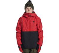 DC SHOES Basis Print Youth Jkt - Children - Red / Black - size 10 years- model 2025 10 years