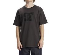 DC Shoes Star Pigment Dye Short Sleeve T-shirt Dark Grey - XXL