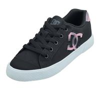 DC Shoes Chelsea Womens Skate Trainers in Black Pink - 6.5 UK