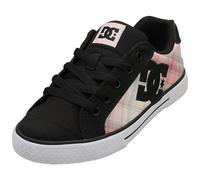 DC Shoes Chelsea Womens Skate Trainers in Black Pink - 6 UK