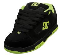 DC Shoes Coiler Mens Skate Trainers in Black Lime - 7 UK
