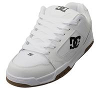 DC Shoes Coiler Mens Skate Trainers in White Black - 7 UK