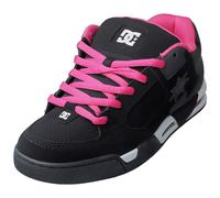 DC Shoes Womens Command Trainer/Skate Shoe Black/Black/Pink Size UK 8