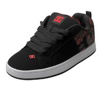 DC Shoes Court Graffik Mens Skate Trainers in Black Red - 10 UK