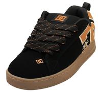 DC Shoes Court Graffik Mens Skate Trainers in Black Wheat - 8 UK