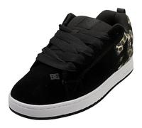 DC Shoes Court Graffik Mens Skate Trainers in Cheetah Black - 9 UK