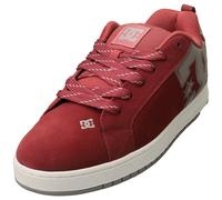 DC Shoes Mens Court Trainers - Brick Red/Warm Taupe - 10UK