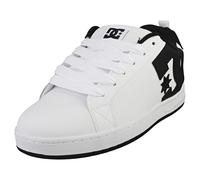 Dc Shoes Men's Court Graffik Shoe, White/Black/Black, 7.5 UK