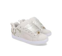 DC Shoes Court Graffik Off White/Gold, Off White Gold, 6 UK