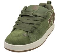 DC Shoes Court Graffik Se Mens Skate Trainers in Olive - 10.5 UK